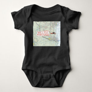 Fliegen für Baby Bodysuit Strampler
