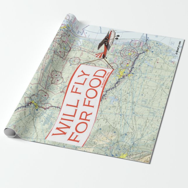 Fliegen für Lebensmittelverpackungspapier Geschenkpapier (Ungerollt)