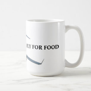 Fliegen für Nahrung Tasse