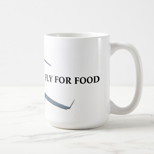 Fliegen für Nahrung Tasse (Rechts)