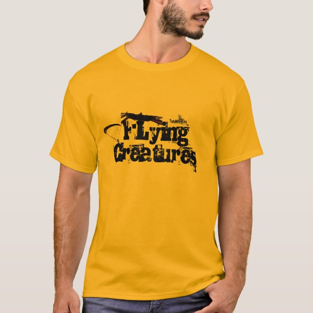 Fliegen-Geschöpfe T-Shirt (Vorderseite)