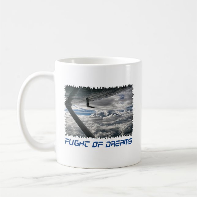 Fliegen-Jungen-Tasse Tasse (Links)