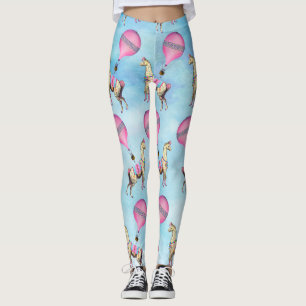 Fliegen-Lama-Leggings Leggings