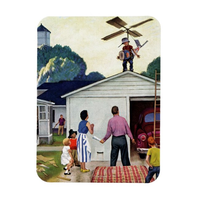 Fliegen lernen magnet (Vertikal)