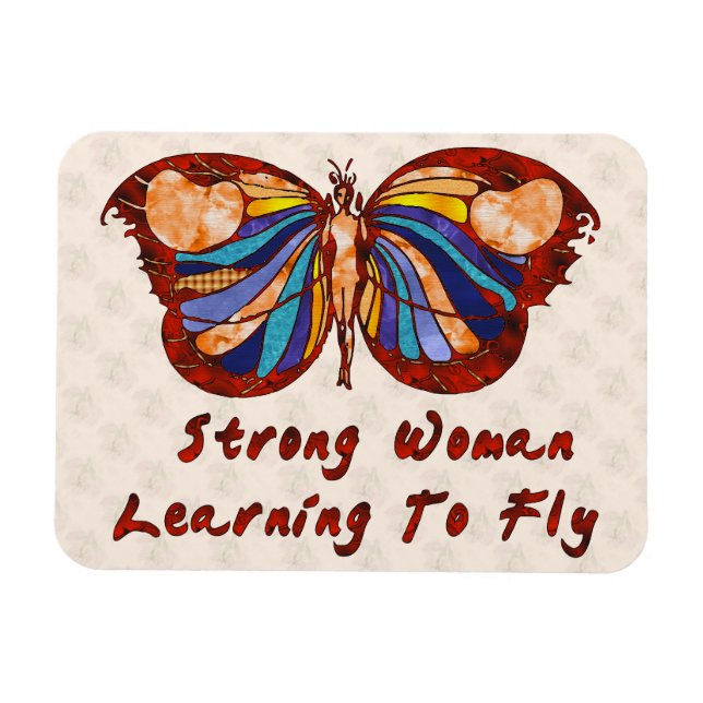 Fliegen lernen magnet (Horizontal)