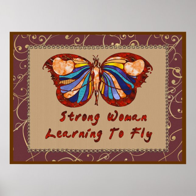 Fliegen lernen poster (Vorne)