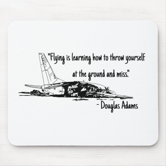 Fliegen Mousepad (Vorne)