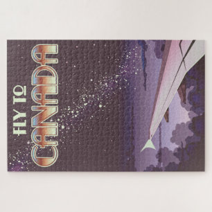 Fliegen nach Kanada Puzzle
