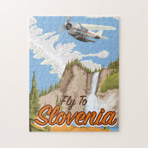 Fliegen nach Slowenien Puzzle