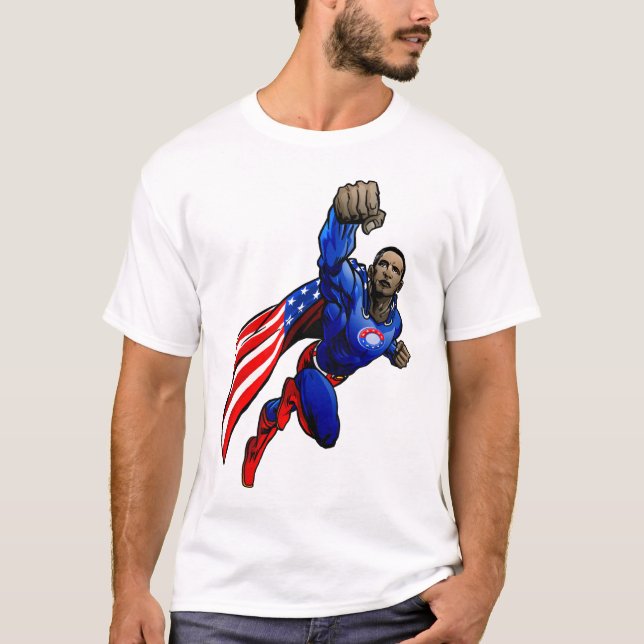 FLIEGEN OBAMA T-Shirt (Vorderseite)