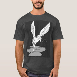 Fliegen-Pferdedunkelheits-T-Shirt T-Shirt