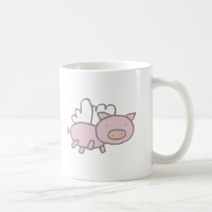 Fliegen Piggy Tasse