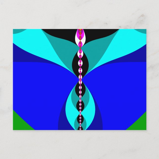 Fliegen Postkarte (Vorderseite)