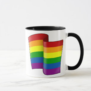 Fliegen-Regenbogen-Stolz-Tasse Tasse
