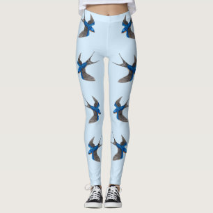 Fliegen-Scheunen-Schwalben-Leggings Leggings