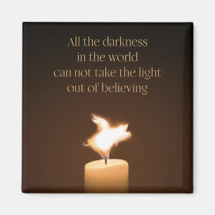 Fliegen-Schwein-Kerzen-Flammen-Magnet Magnet