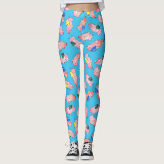 Fliegen-Schwein-Leggings Leggings