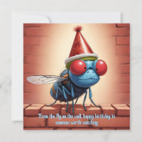 Fliegen Sie auf der Mauer Geburtstag: Satirisches 