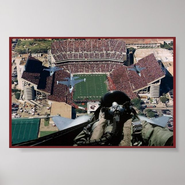 Fliegen Sie bei Kyle Field Poster (Vorne)