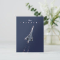 Fliegen Sie das Concorde Travel Poster