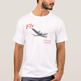 Fliegen Sie die Lockheed-Konstellation T-Shirt