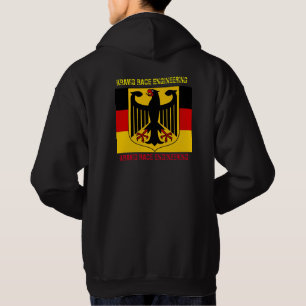 FLIEGEN SIE IHREN FLAG DEUTSCHEN RACING-DESIGN-T - HOODIE