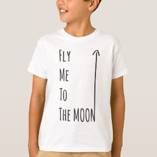 Fliegen Sie mich zum Mond - der Gluten-freie T-Shirt