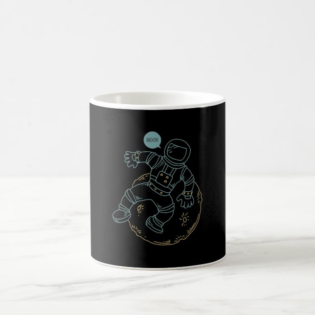 Fliegen Sie mich zum Mond Kaffeetasse (Mittel)