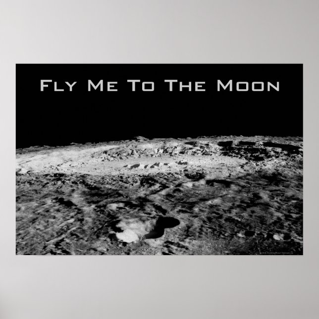 Fliegen Sie mich zum Mond Poster (Vorne)