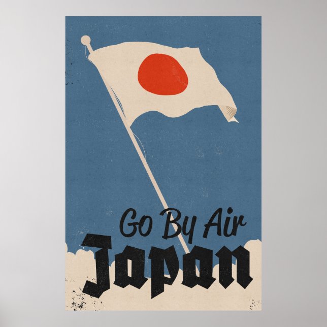 Fliegen Sie mit Air Japan Poster (Vorne)