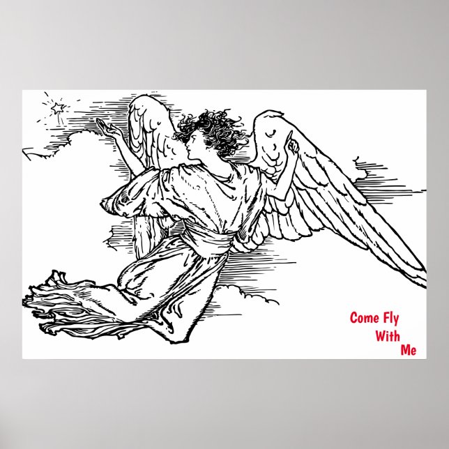 Fliegen Sie mit meinem Poster (Vorne)