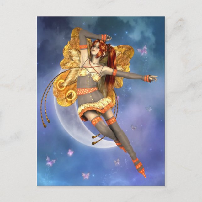 Fliegen Sie mit meiner Postkarte (Vorderseite)