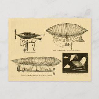 Fliegen Sie mit mir Postkarte