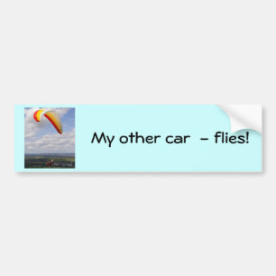 Fliegen-Solo Autoaufkleber