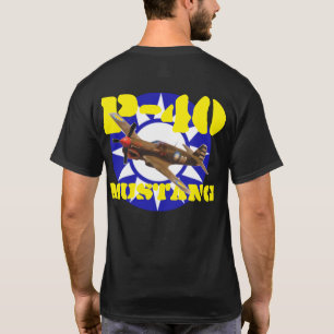 FLIEGEN-TIGER DES MUSTANG-P-40 T-Shirt