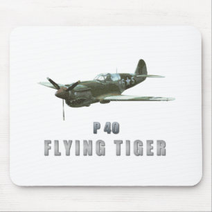 Fliegen-Tiger Mousepad