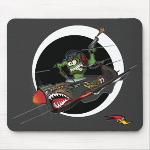 Fliegen-Tiger Mousepad