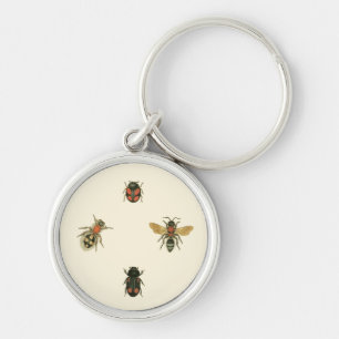 Fliegen und Käfer durch Visions-Studio Schlüsselanhänger