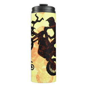 Fliegen wagen - Motocross Stunts Thermosbecher