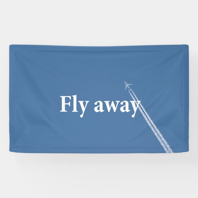 Fliegen weg banner (Horizontal)