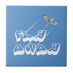 Fliegen weg fliese