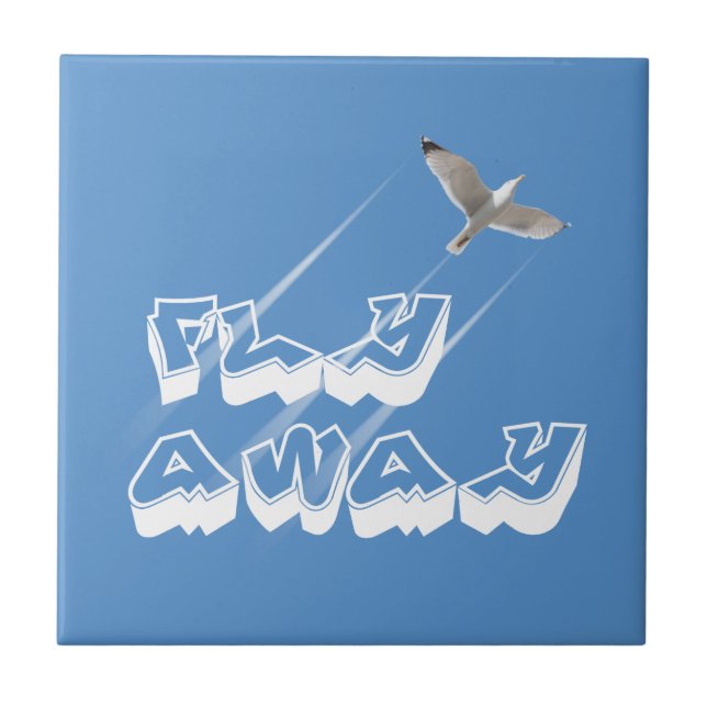 Fliegen weg fliese (Vorderseite)