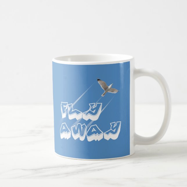 Fliegen weg tasse (Rechts)