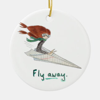 Fliegen-wegverzierung Keramik Ornament