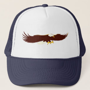 Fliegen-Weißkopfseeadler Truckerkappe