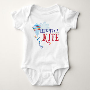 Fliegen wir einen Kite Kids Bodysuit Baby Strampler