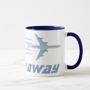 Fliegen wir weg tasse