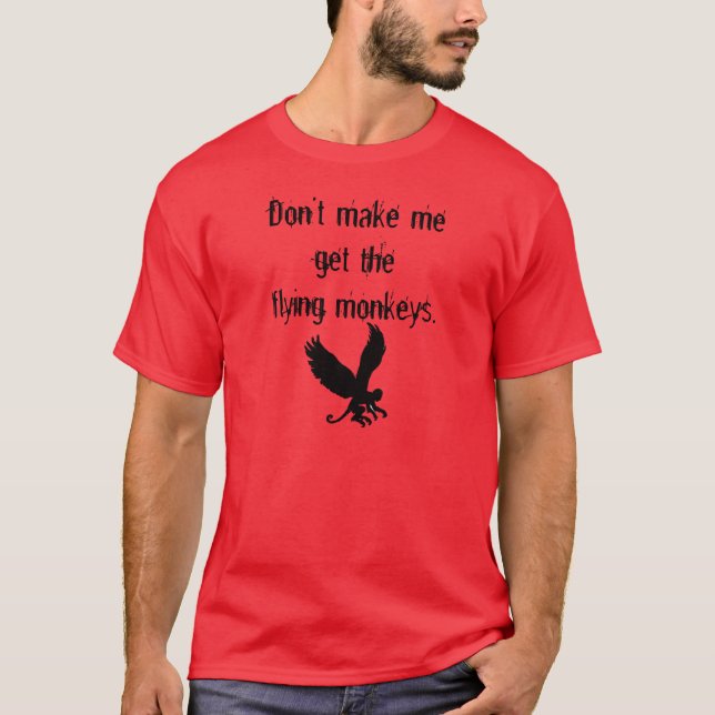 Fliegenaffen T-Shirt (Vorderseite)