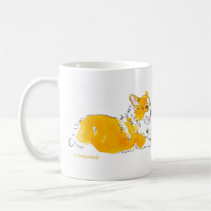 Fliegencorgis-Tasse Tasse