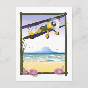 Fliegend Hoch Postkarte